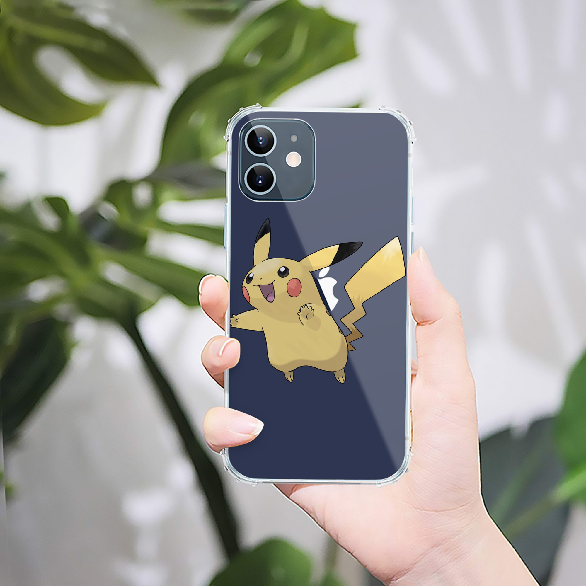 （画像用） ポケットモンスター Pokémon 【iPhone 12シリーズ対応】透明スマホケース（クリアソフトケース）